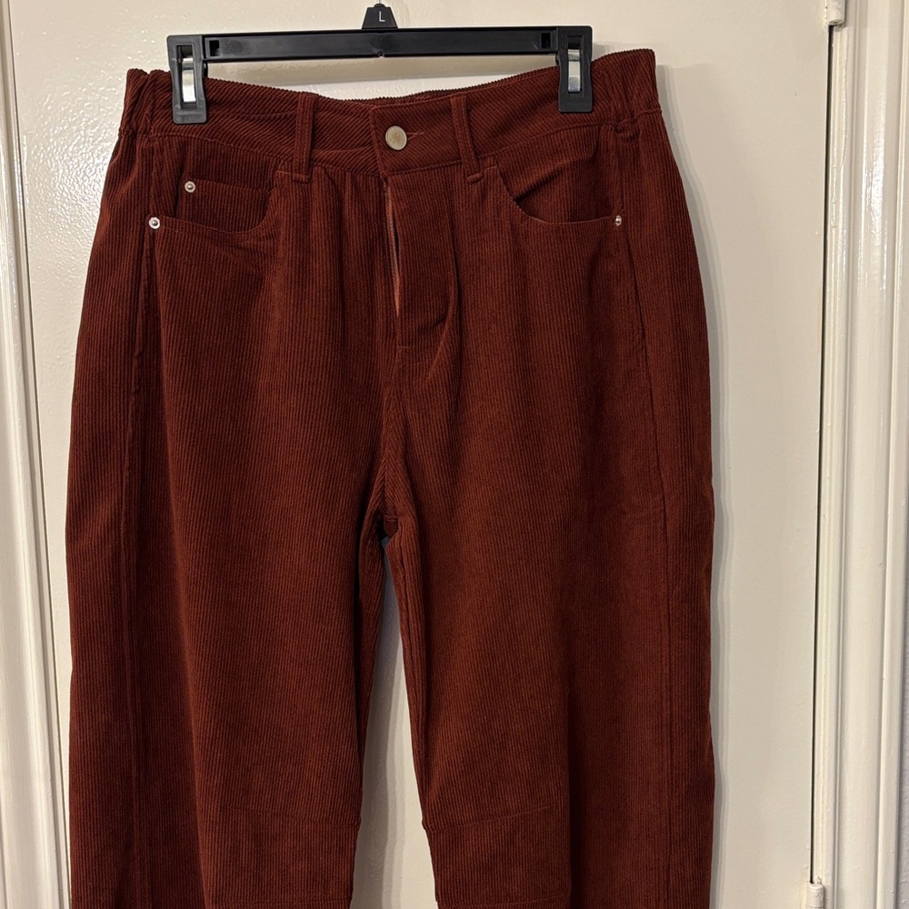 Amazon Women's Corduroy Pants - Rust
